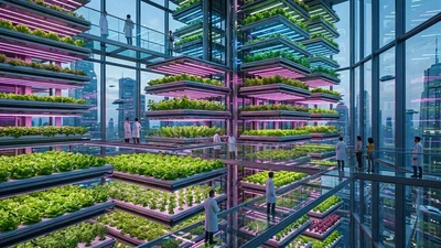 The Farm of the Future: Urban Hydroponic Production featured image